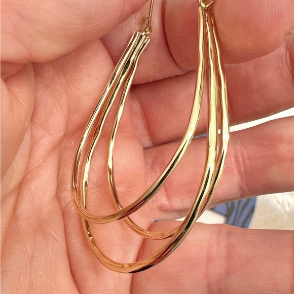 House of Harlow herringbone earring, set new with tags - Picture 5 of 5